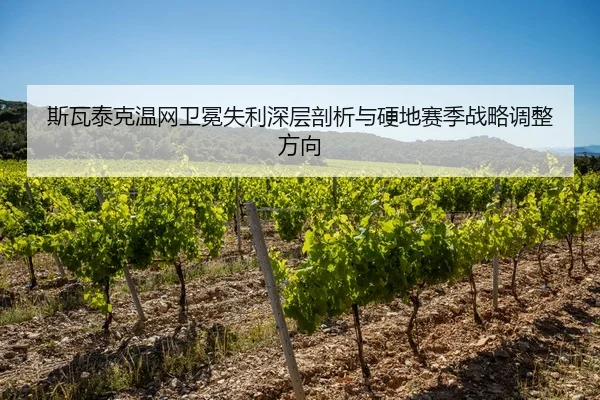 斯瓦泰克温网卫冕失利深层剖析与硬地赛季战略调整方向